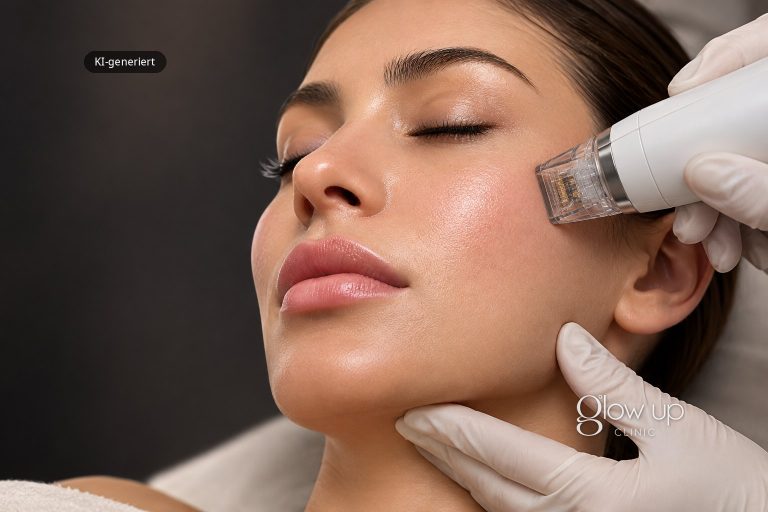 Radiofrequenz-Needling in der glow up clinic Hannover (KI-generiertes Bild)